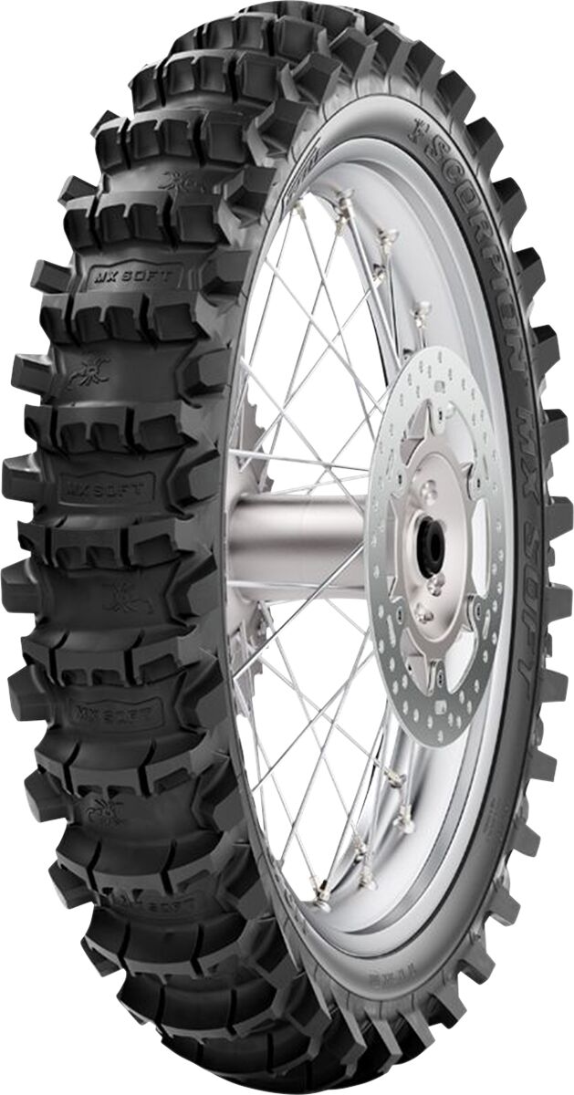 PIRELLI Pneumatico Scorpion MX Soft 80/100 – 12 NHS 50M TT R