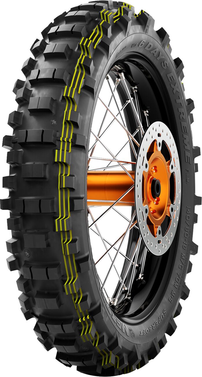 METZELER Pneumatico MCE 6 Days Extreme SUPERSOFT 140/80 – 18 M/C 70M M+S TT R
