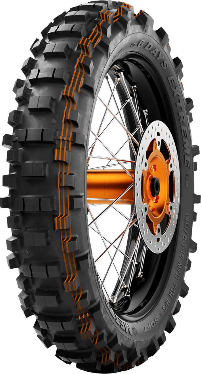 METZELER Pneumatico MCE 6 Days Extreme SOFT 140/80 – 18 M/C 70M M+S TT R