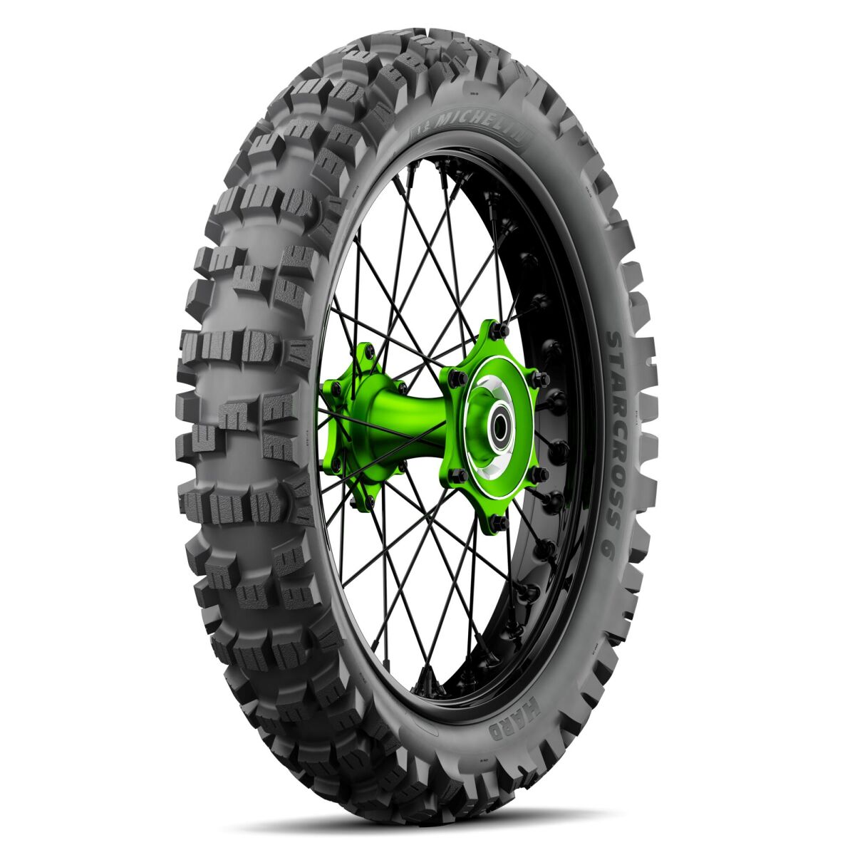 MICHELIN Pneumatico Starcross 6 Hard 110/90 – 19 M/C 62M NHS R TT