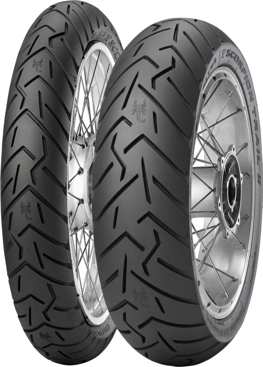 PIRELLI Pneumatico Scorpion Trail II 120/70 ZR 17 M/C (58W) TL F