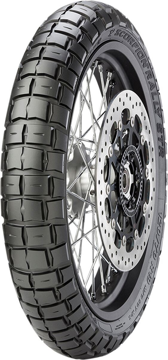 PIRELLI Pneumatico Scorpion Rally STR Dual Sport 100/90 – 19 M/C 57V M+S TL F