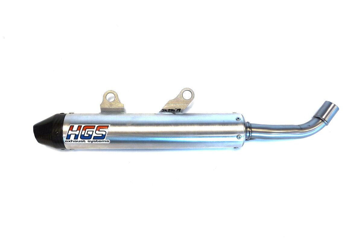 HGS XT-223-RSG SILENZIATORE 2 TEMPI Grigio KTM SX 300 23>26