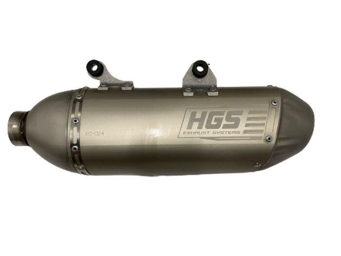 HGS XO-024-USG SILENZIATORE 4 TEMPI Grigio GAS GAS EC 500 F 24>26
