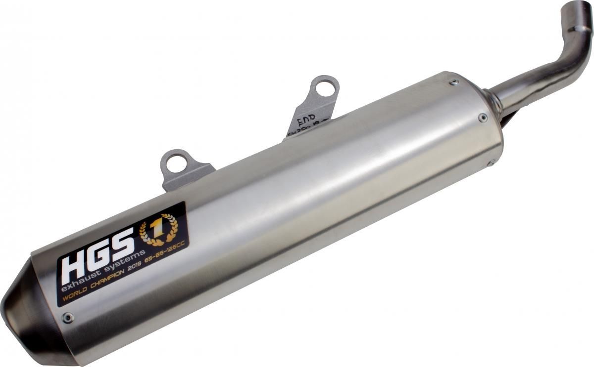 HGS XE-113-SSG SILENZIATORE 2 TEMPI Grigio KTM EXC 150 TBI 25>25