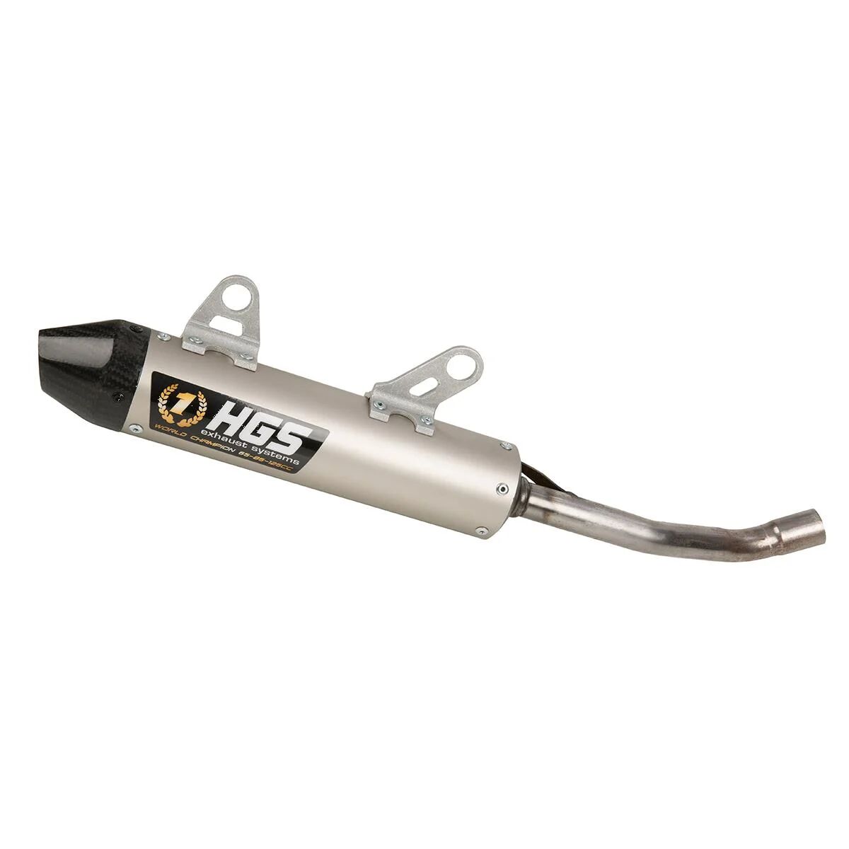 HGS XT-223-RCG SILENZIATORE 2 TEMPI Grigio KTM SX 300 23>26