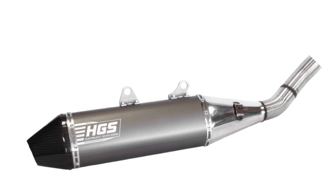 HGS TF-425-SSG SILENZIATORE 4 TEMPI TRIUMPH TF450X 25- GREY/STEEL