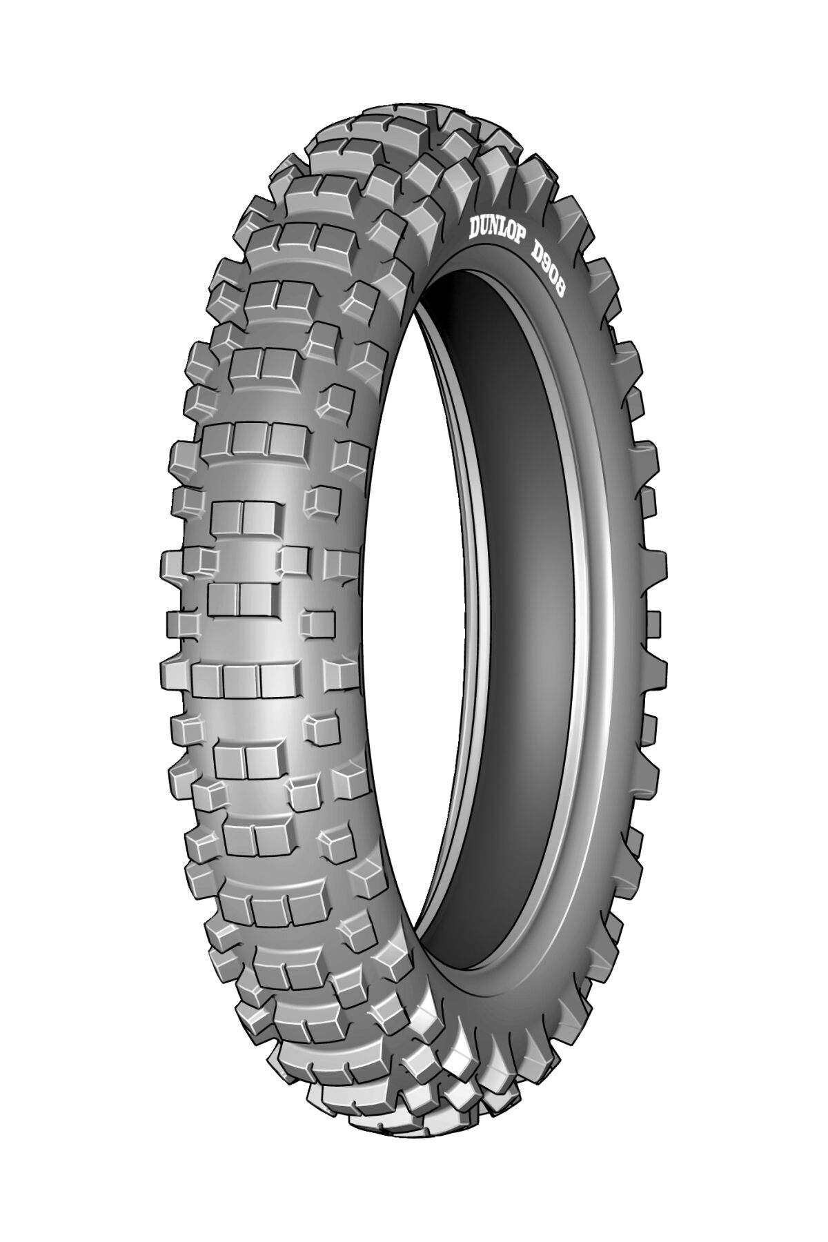 DUNLOP Pneumatico D908 RR RALLY RAID FR 90/90-21 M/C 54S M+S TT