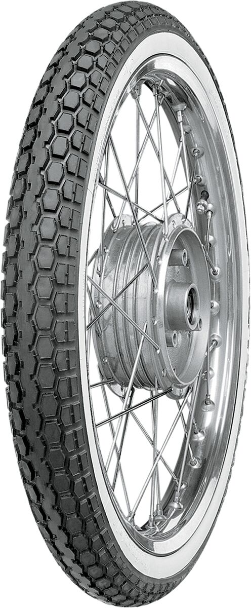 CONTINENTAL Pneumatico fascia bianca KKS10 WW 2 3/4-17 47J TT