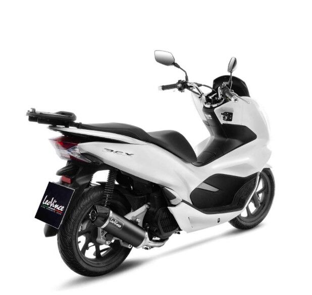 LEO VINCE 14062K Scarico completo Nero HONDA PCX 125 CBS 18>20