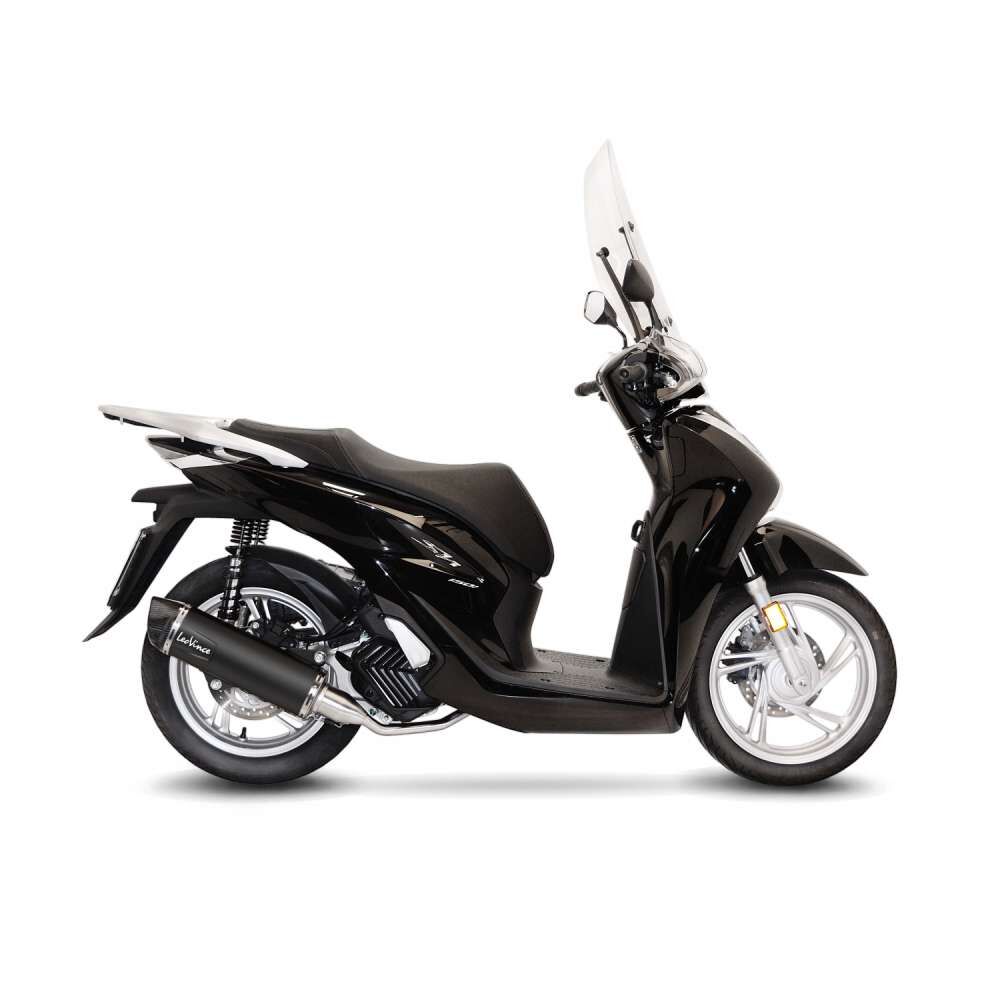 LEO VINCE 14068K Scarico completo Nero HONDA SH 150 I ABS 20>24