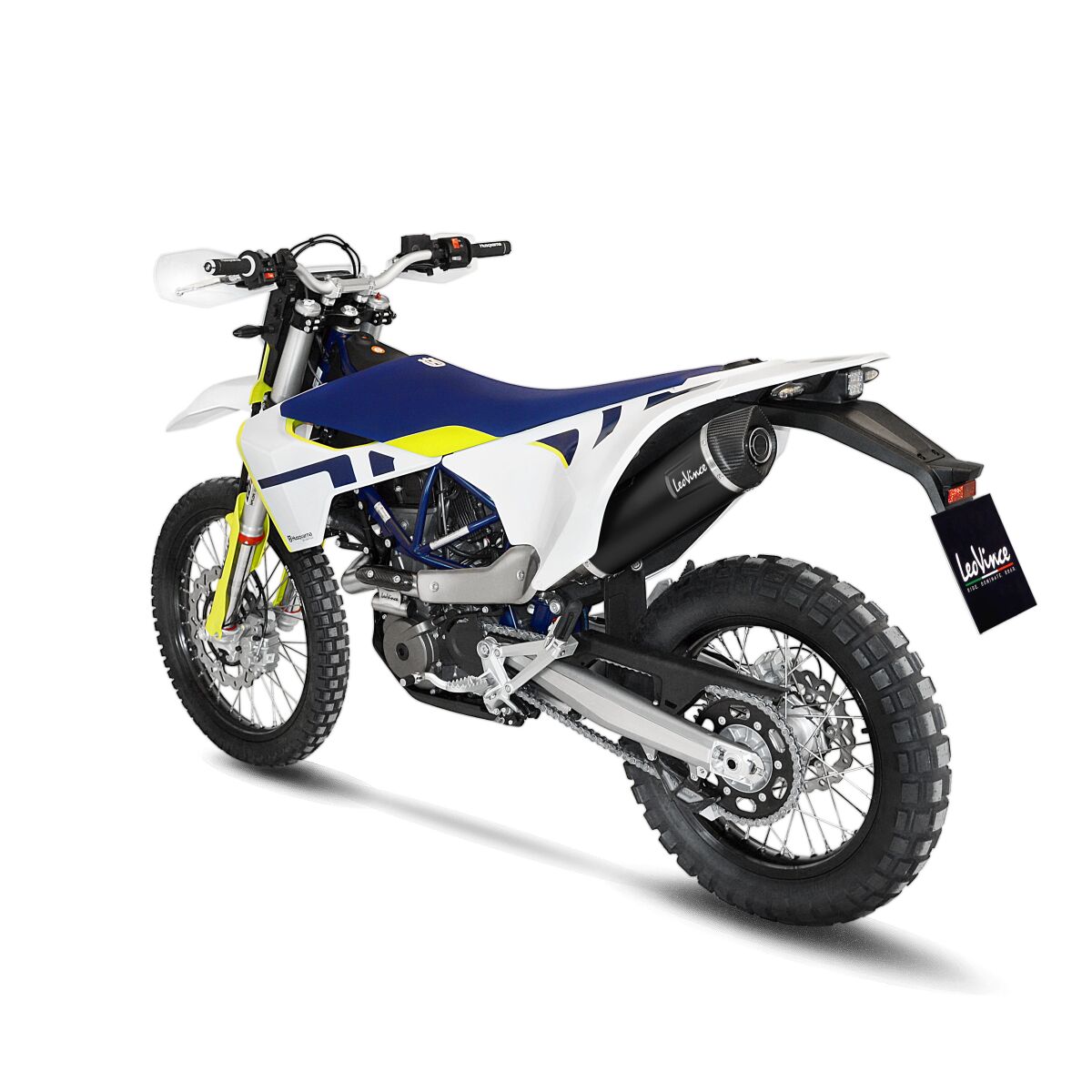 LEO VINCE 14075K Scarico completo Nero HUSQVARNA 701 ENDURO 21>24