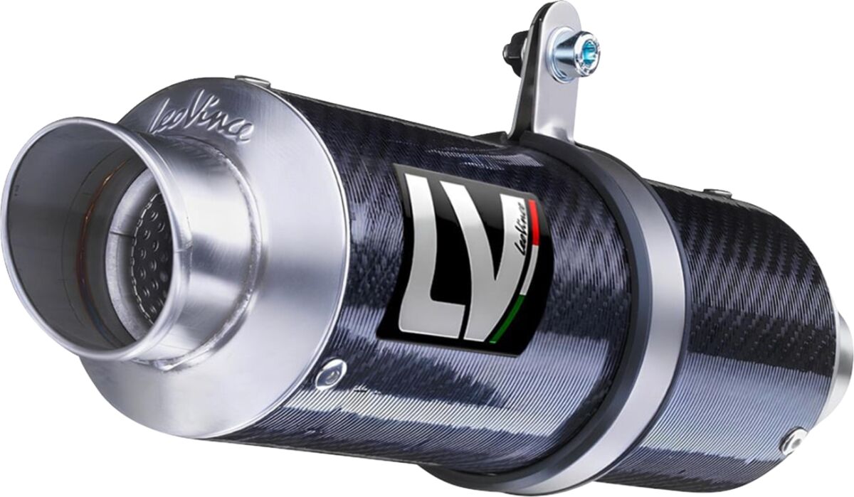 LEO VINCE 8760U Silenziatore Slip-On GP Corsa HONDA CB 500 X ABS 13>16