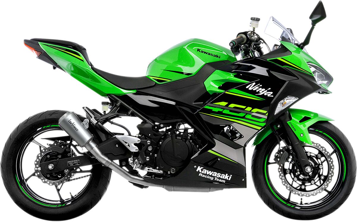 LEO VINCE 15218U Silenziatore slip-on LV-10 KAWASAKI NINJA 500 ABS 24>26