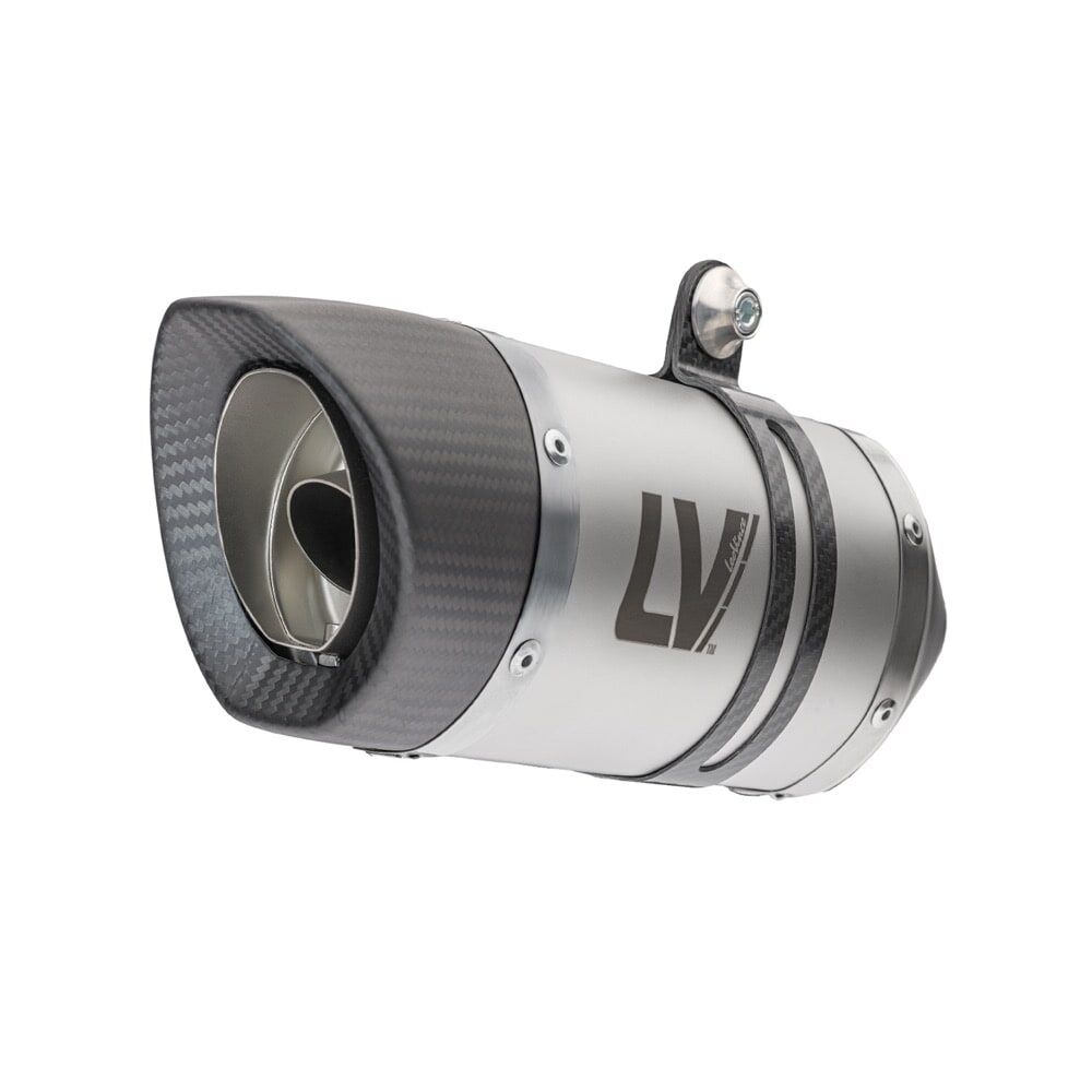 LEO VINCE 14257E Silenziatore slip-on LV Pro in acciaio inossidabile YAMAHA MT-03 ABS 18>24
