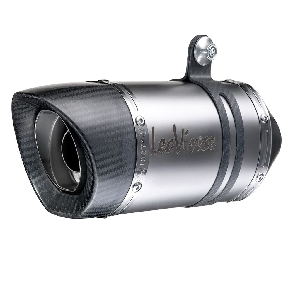 LEO VINCE 14332E Silenziatore slip-on LV Pro in acciaio inossidabile KAWASAKI Z 900 ABS 20>24