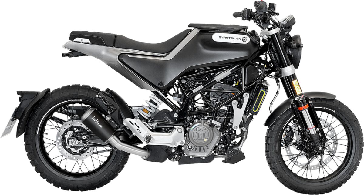 LEO VINCE 15242BU Silenziatore Slip-On LV-10 HUSQVARNA VITPILEN 125 ABS 24>24
