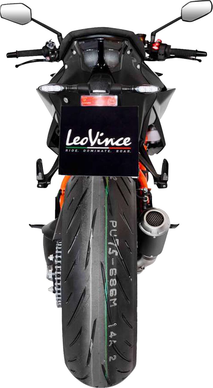 LEO VINCE 15243BU Silenziatore  LV-10 Slip-On KTM SUPER DUKE 1290 R ABS EVO 22>24