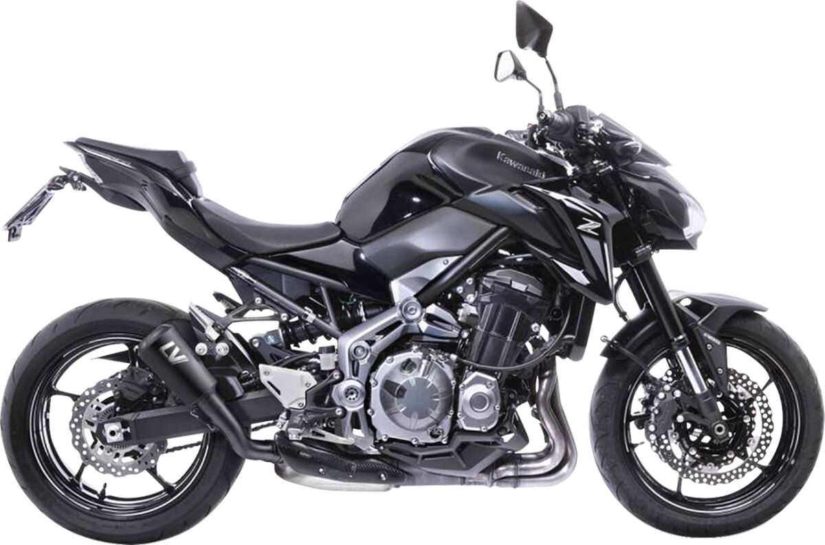 LEO VINCE 15204FB Silenziatore slip-on LV-10 KAWASAKI Z 900 ABS 17>24