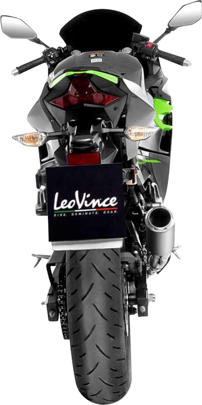 LEO VINCE 15400TU Terminale Slip-On LV Corsa KAWASAKI NINJA 500 ABS 24>26