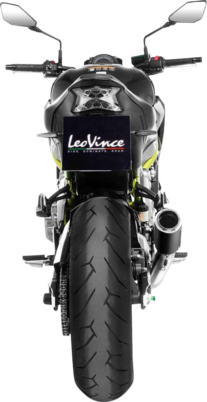LEO VINCE 15402BU Silenziatore Slip-On LV Corsa KAWASAKI Z 900 ABS 17>26