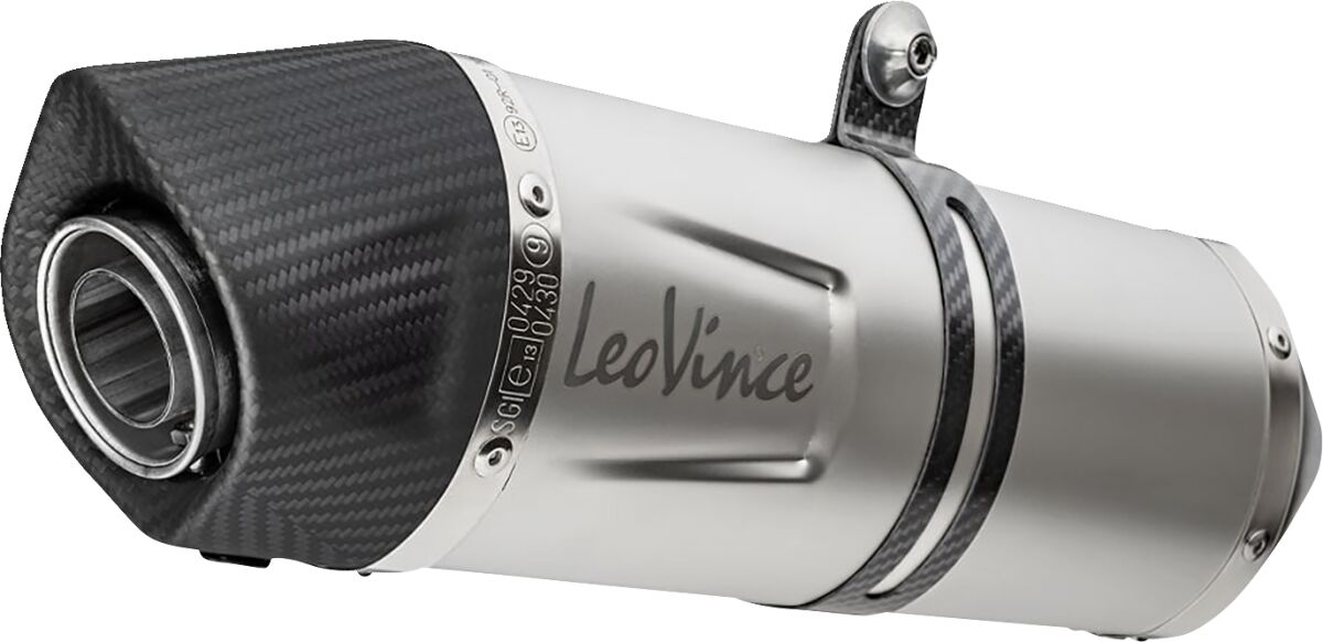 LEO VINCE 14365EK Scarico completo LV One Evo in acciaio inox YAMAHA MT-125 ABS 21>24