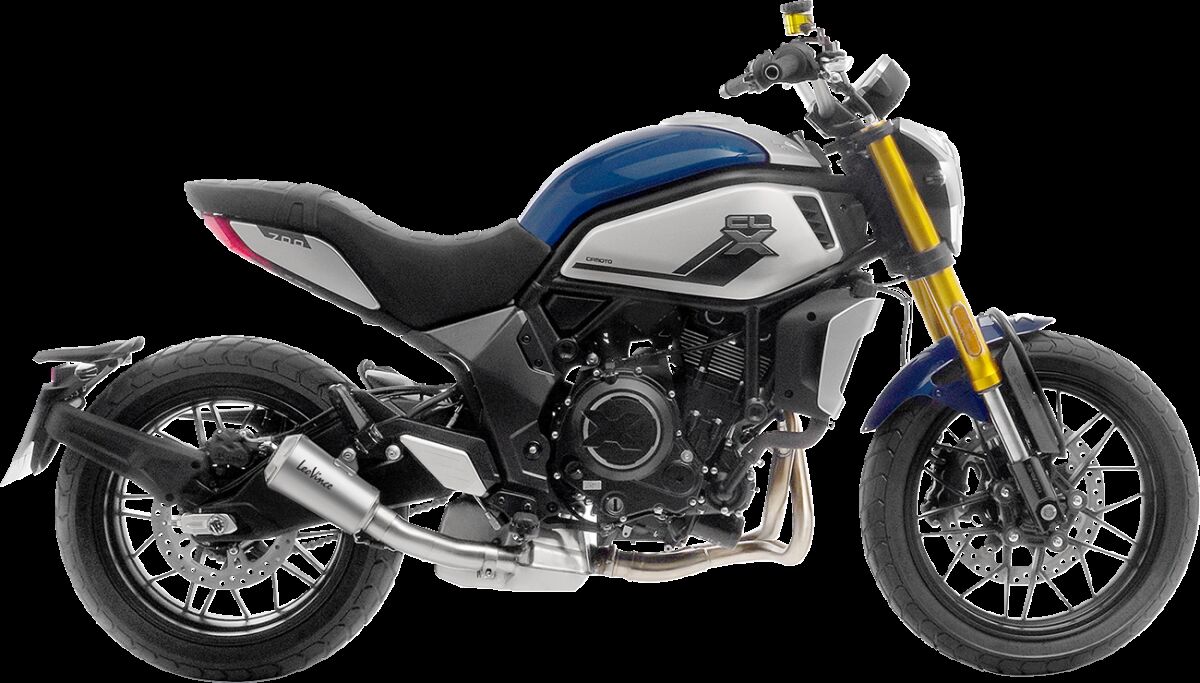 LEO VINCE 15256 Silenziatore LV-10 Slip-On CF MOTO CL-X 700 ABS 21>24
