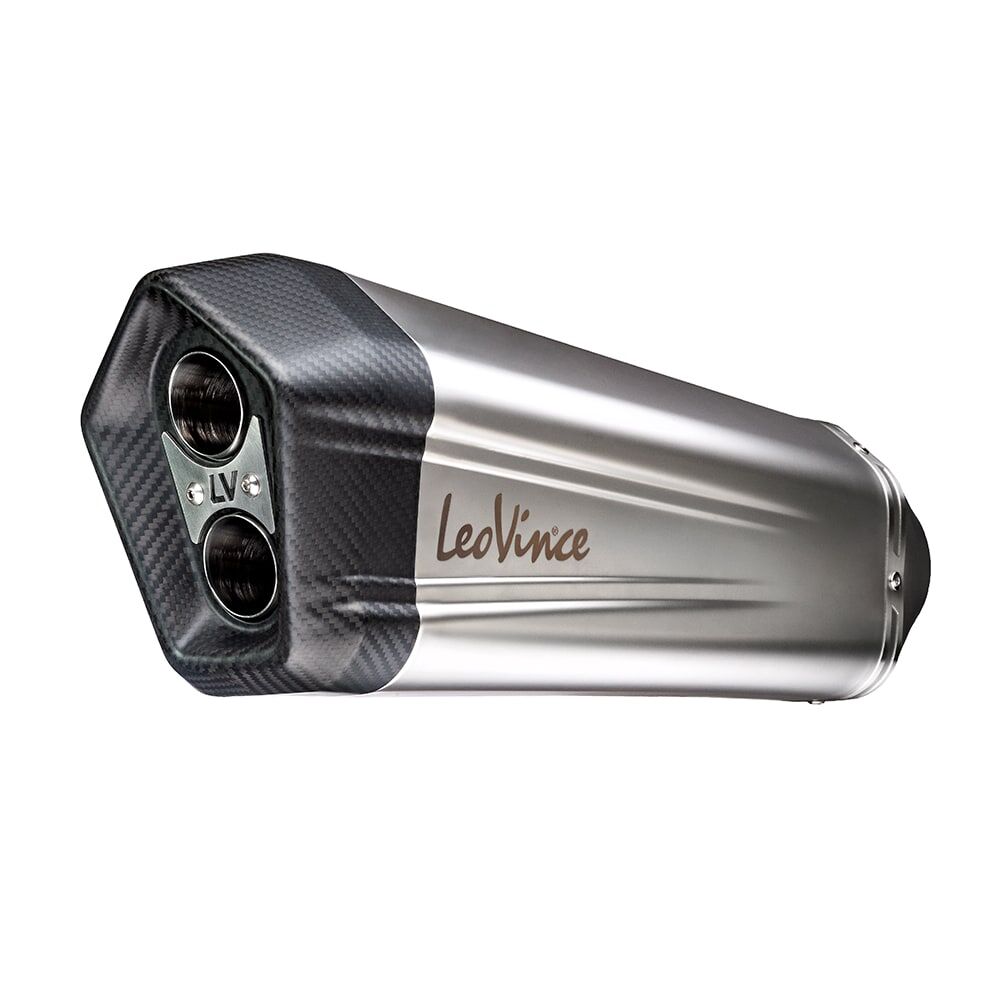 LEO VINCE 15307 Silenziatore slip-on LV-12 in acciaio inossidabile HONDA NT 1100 ABS 22>24