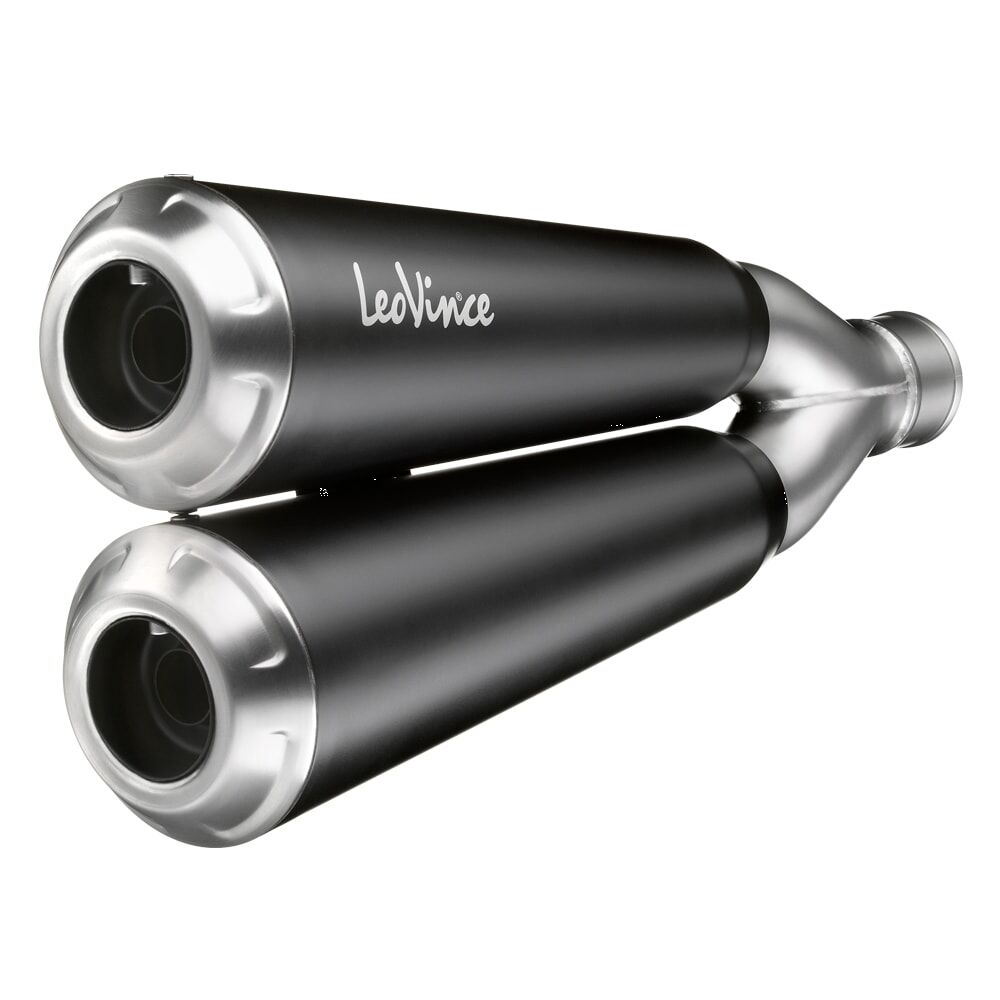 LEO VINCE 15105 Silenziatore slip-on GP Duals SUZUKI SV 650 X ABS 18>26
