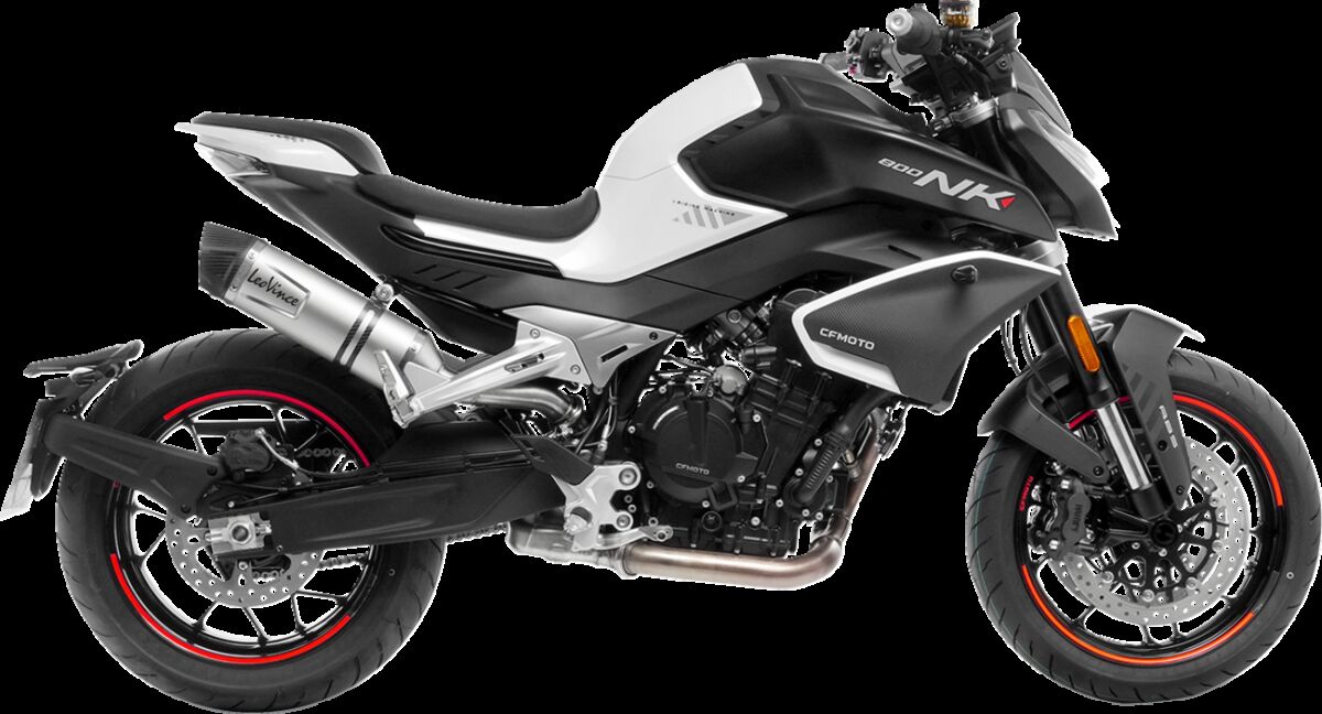 LEO VINCE 14444EU Silenziatore slip-on LV One EVO CF MOTO NK 800 ABS 23>24