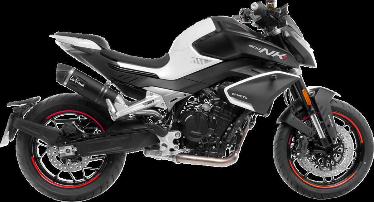 LEO VINCE 14444EBU Silenziatore slip-on LV One EVO CF MOTO NK 800 ABS 23>24