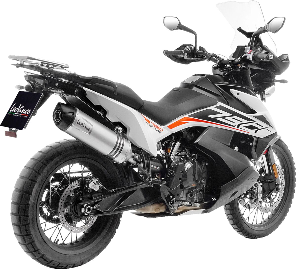 LEO VINCE 14414EU Silenziatore LV One EVO Slip-On CF MOTO MT-X 800 ABS 25>26
