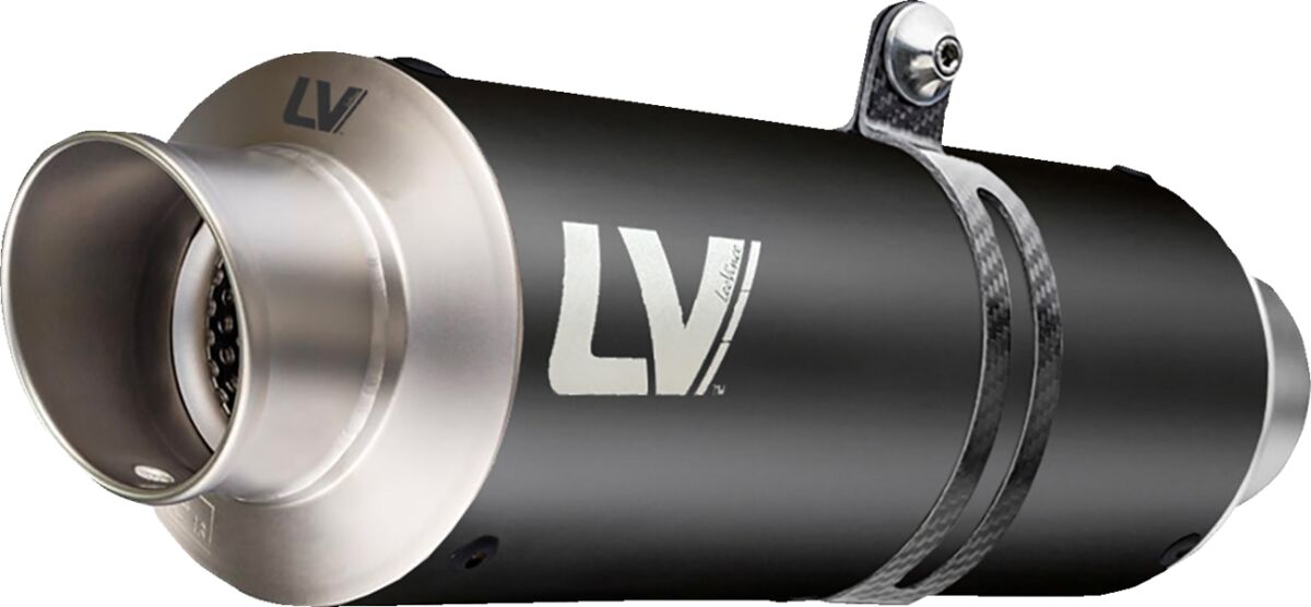 LEO VINCE 15501BU Silenziatore slip-on GP Corsa KTM RC 390 ABS 22>24