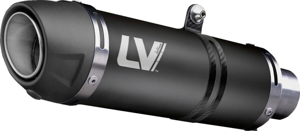 LEO VINCE 3389EBU Silenziatore slip-on GP Corsa EVO KAWASAKI NINJA 500 ABS	24>26