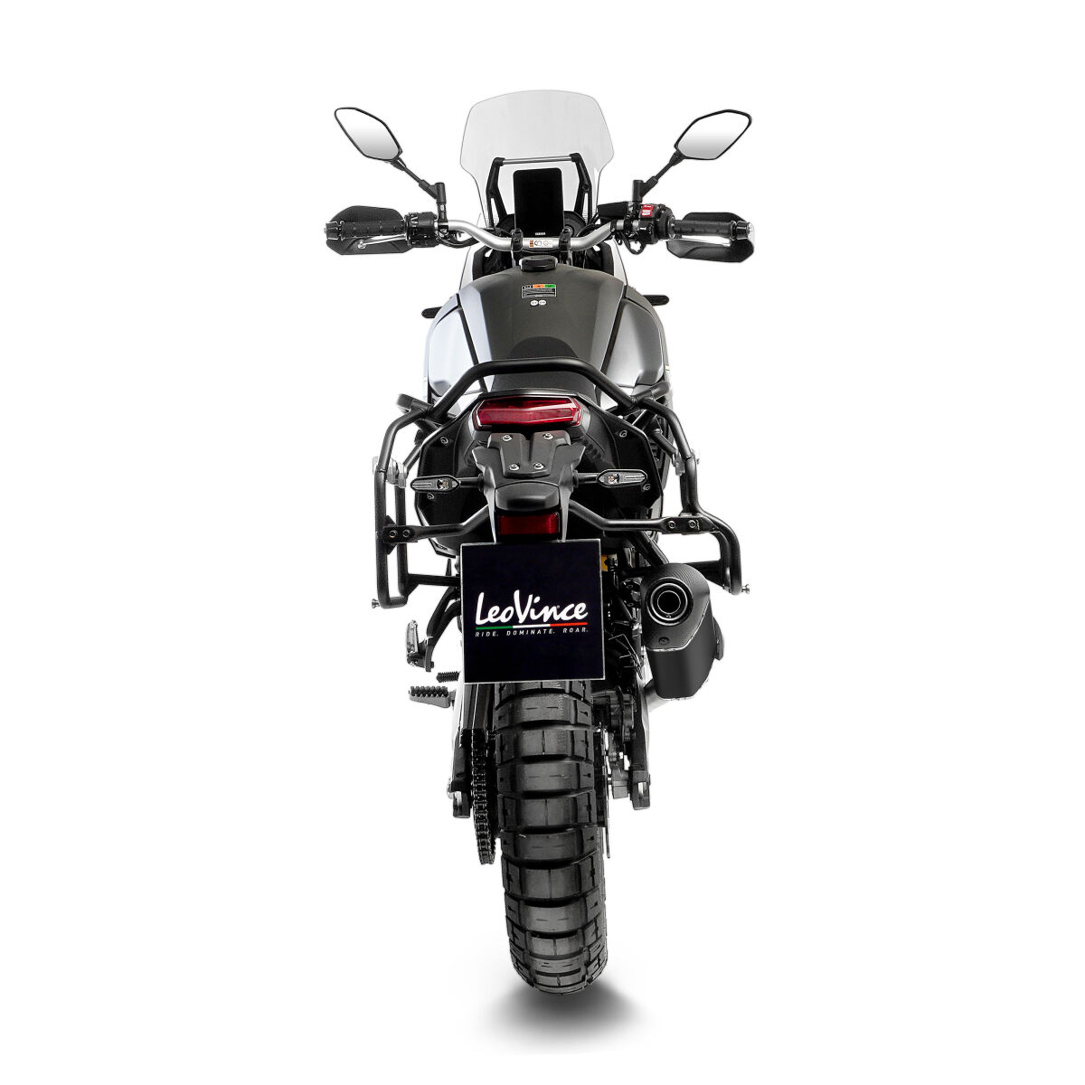 LEO VINCE 15609B Silenziatore slip-on LV-14 Black Edition YAMAHA XTZ 700 23>25