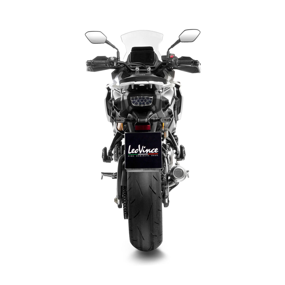 LEO VINCE 15269B Scarico completo Slip-On LV-10 Black Edition SUZUKI GSX-S 1000 GX ABS 24>26
