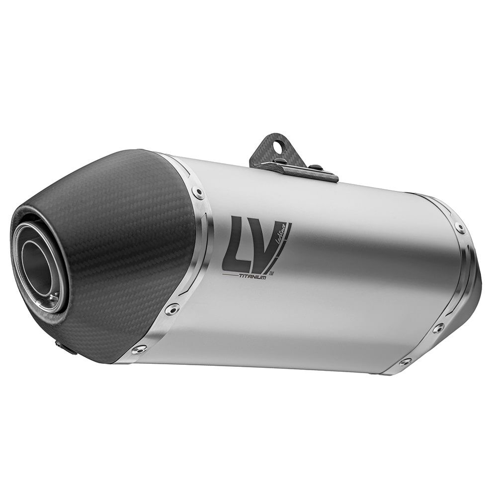 LEO VINCE 15615T Silenziatore Slip-On LV-14 in titanio HUSQVARNA SVARTPILEN 801 L ABS 25>26