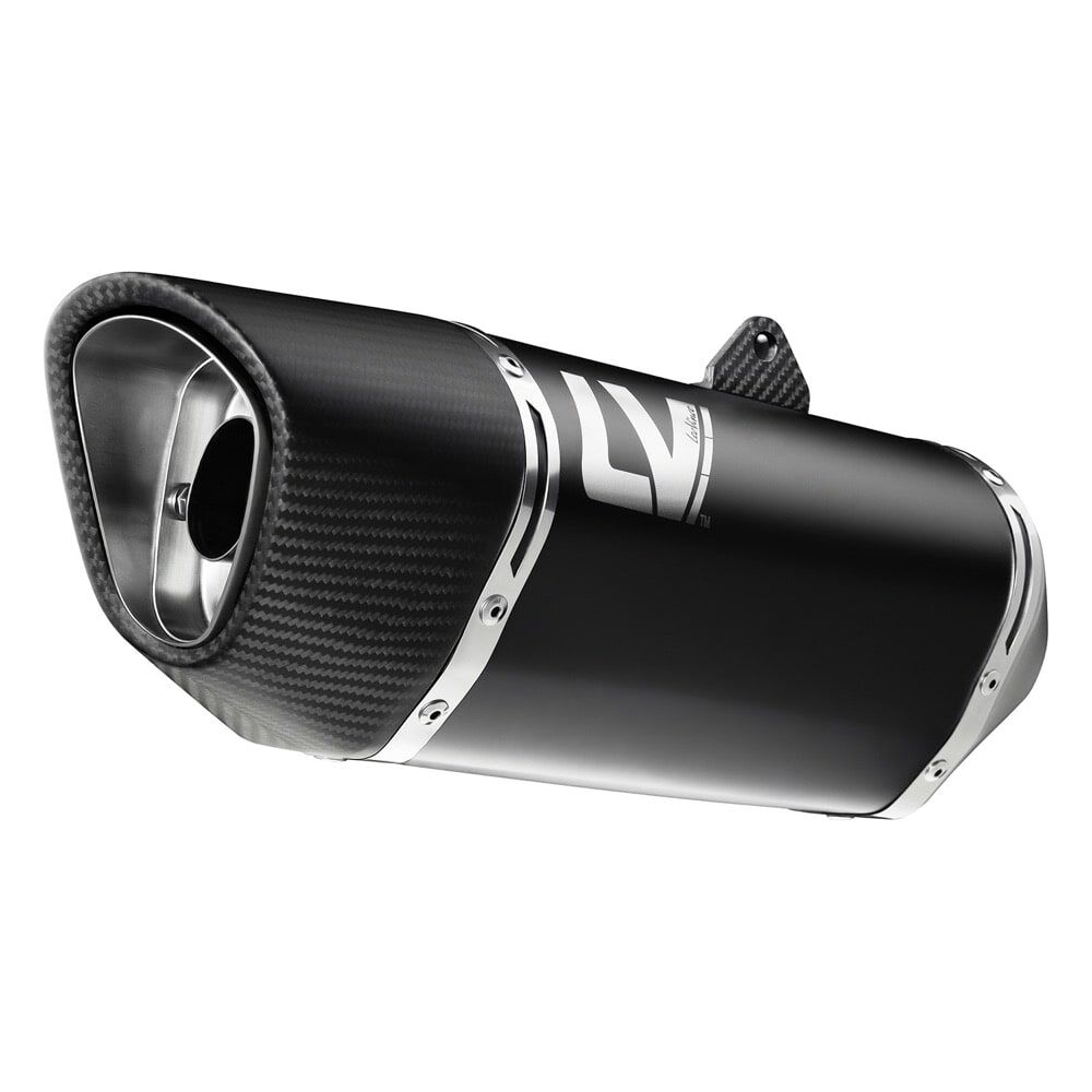 LEO VINCE 15617B Silenziatore Slip-On LV-14R Black Edition HONDA CB 1000 ABS Hornet 25>26