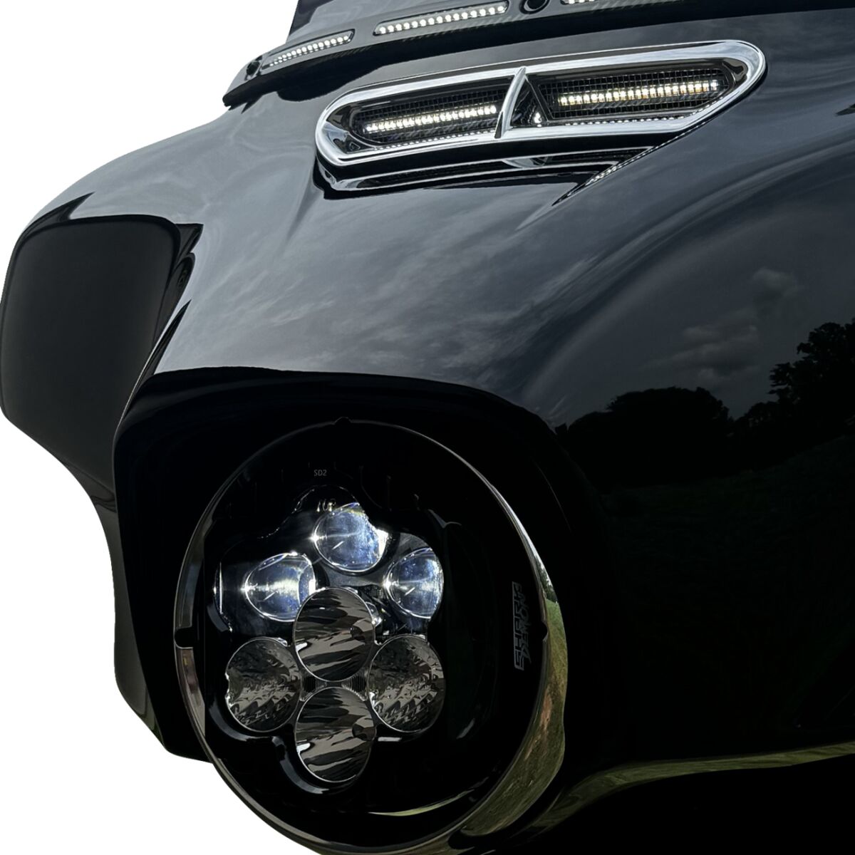 CUSTOM DYNAMICS Kit faro LED Shark Demon™ ad alte prestazioni
