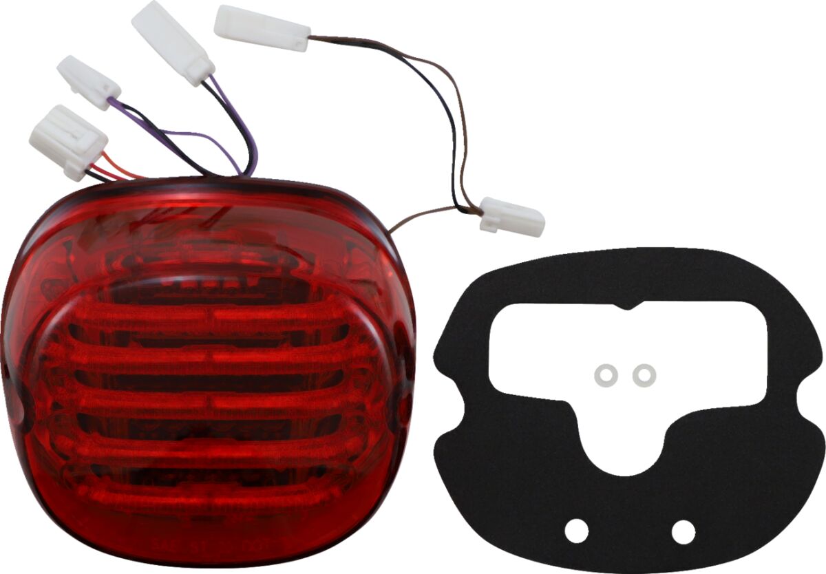 CUSTOM DYNAMICS Fanali posteriori LED ProBEAM® integrati a basso profilo con indicatori di direzione ausiliari