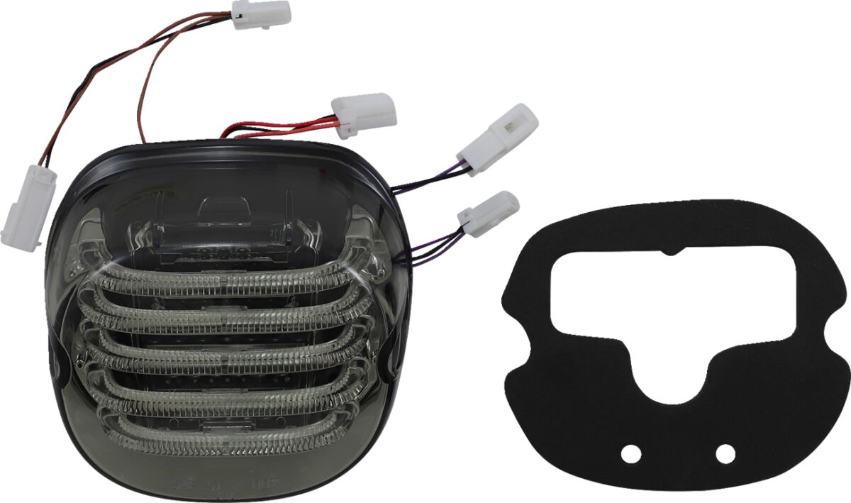 CUSTOM DYNAMICS Fanali posteriori LED ProBEAM® integrati a basso profilo con indicatori di direzione ausiliari