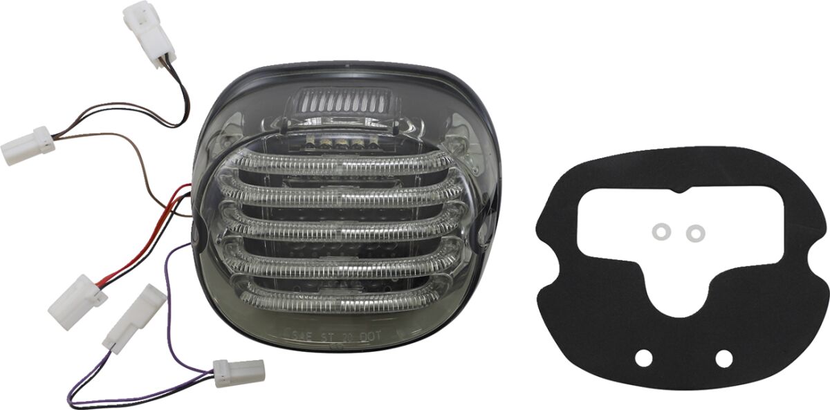 CUSTOM DYNAMICS Fanali posteriori LED ProBEAM® integrati a basso profilo con indicatori di direzione ausiliari