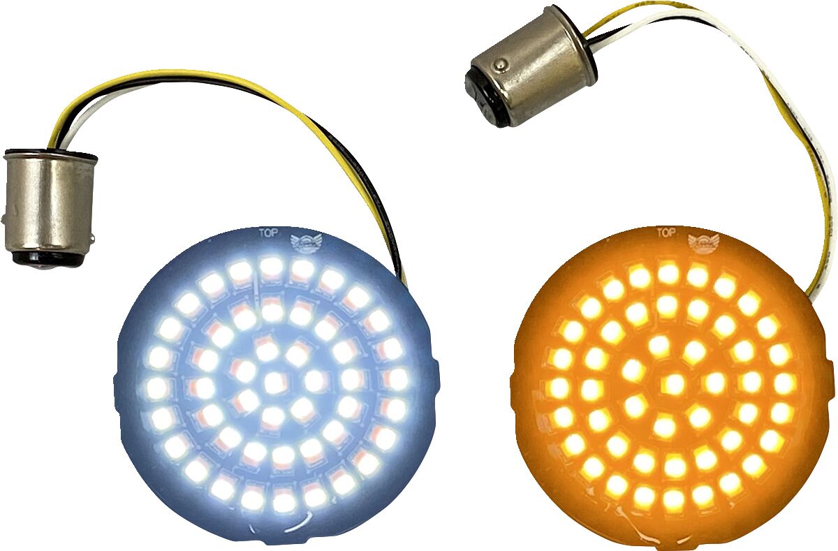 CUSTOM DYNAMICS Inserti freccia LED ambra/bianco Genesis® 4