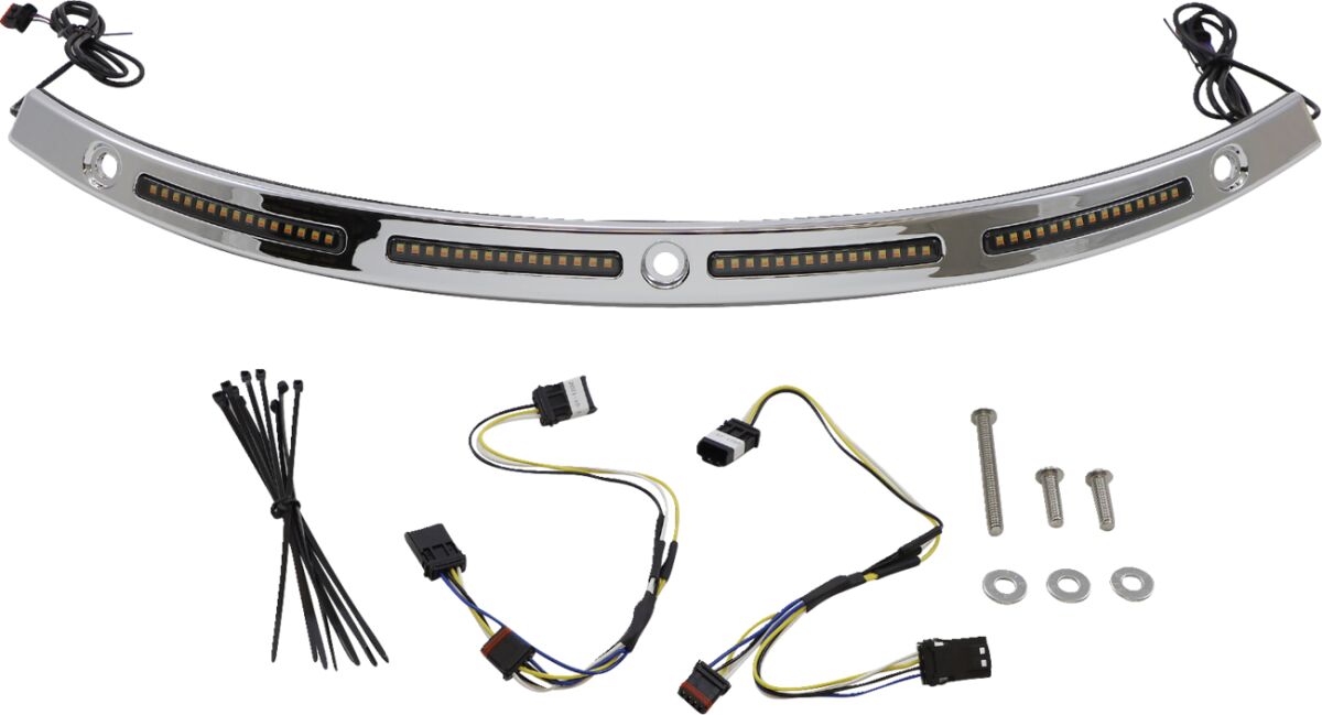 CUSTOM DYNAMICS Genesis® 4 Dynamic LED profilo parabrezza Batwing