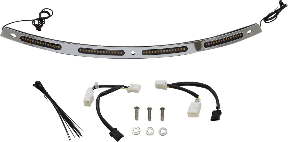 CUSTOM DYNAMICS Genesis® 4 Dynamic LED profilo parabrezza Batwing