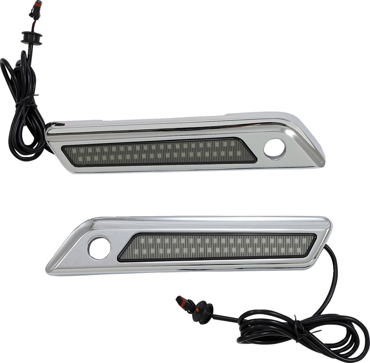 CUSTOM DYNAMICS Luci di accento bicolore per chiusura borse laterali