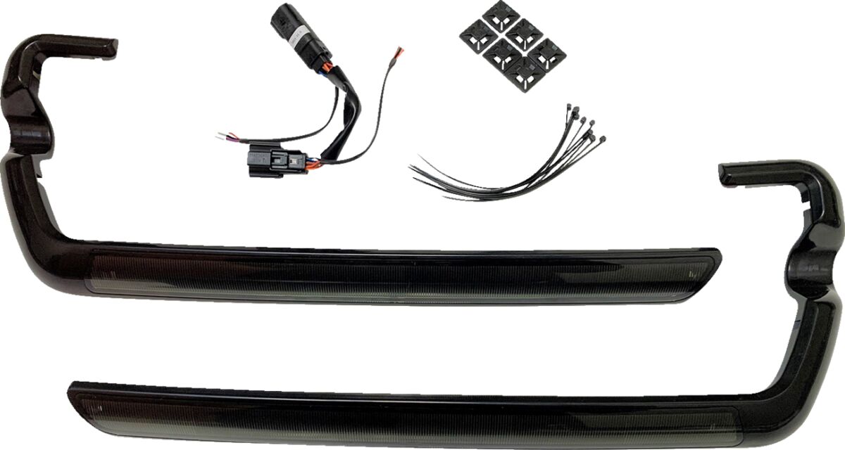 CUSTOM DYNAMICS Luci LED laterali inferiori per borse rigide