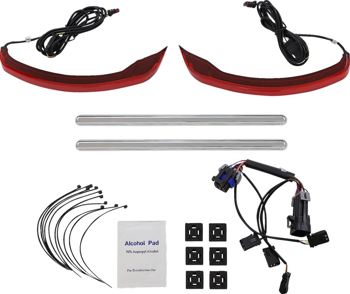CUSTOM DYNAMICS Luci per borse laterali a profilo basso