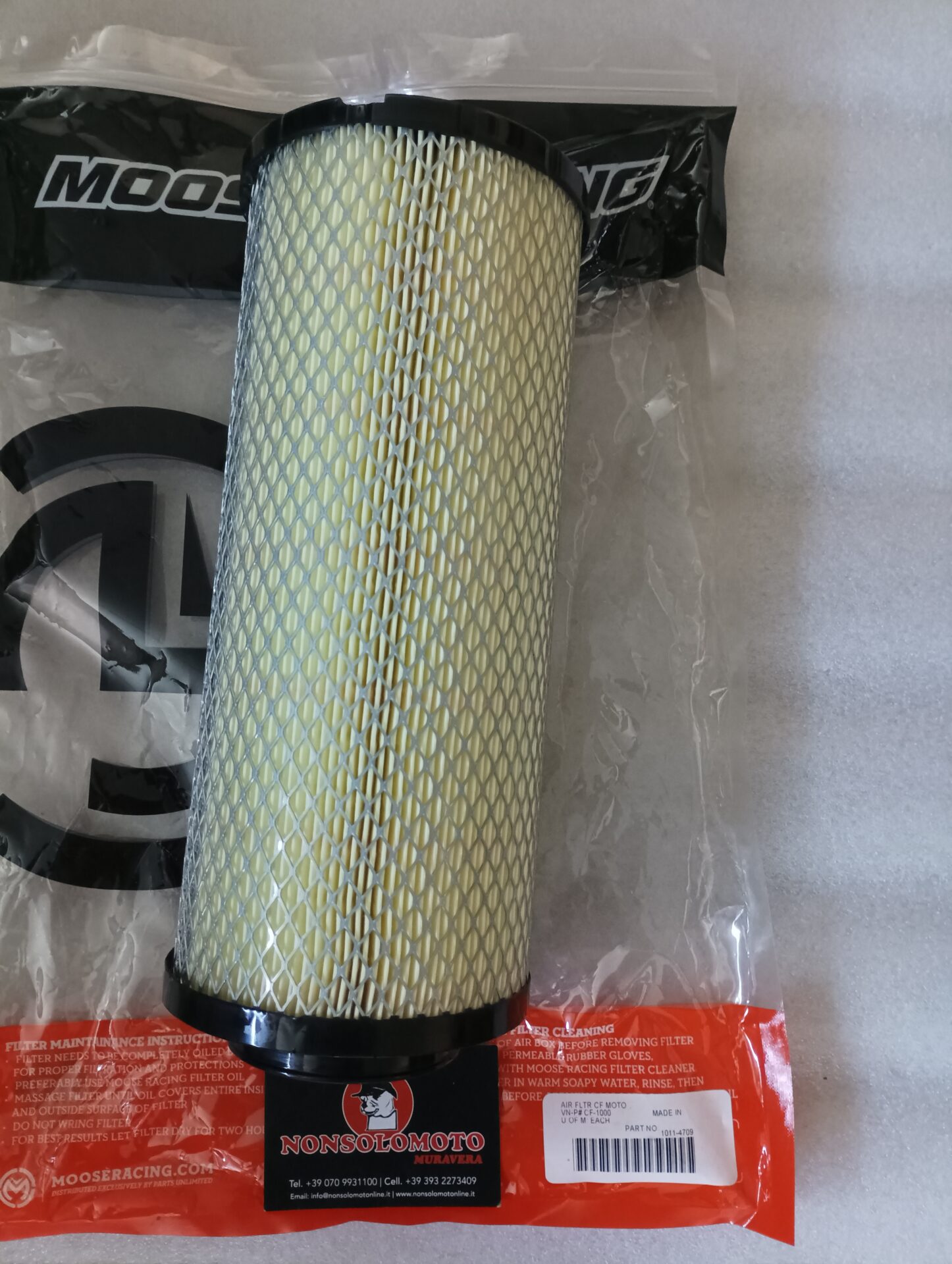 FILTRO ARIA MOOSE CF MOTO U FORCE 1000 20>22 ART 10114709