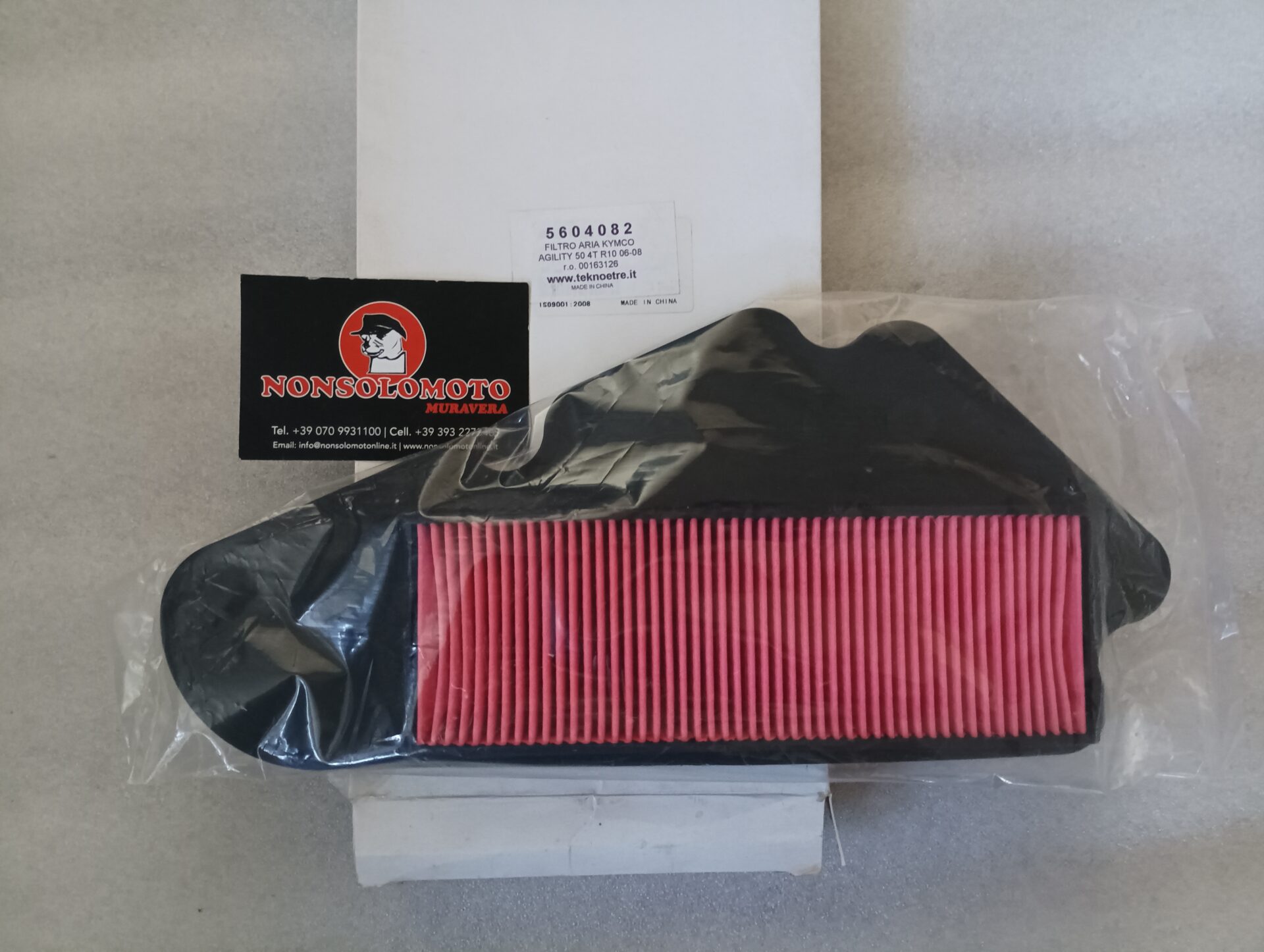 FILTRO ARIA KYMCO AGILITY 50 4T MY 06 08 ART 5604082